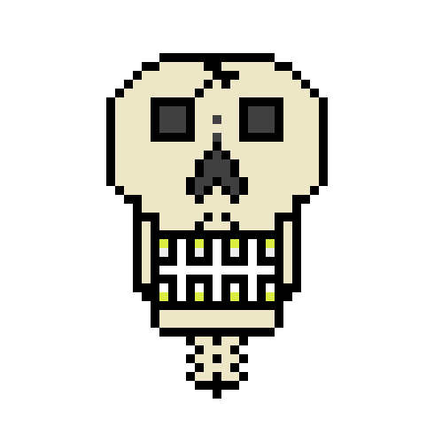 [9664c4] skull head