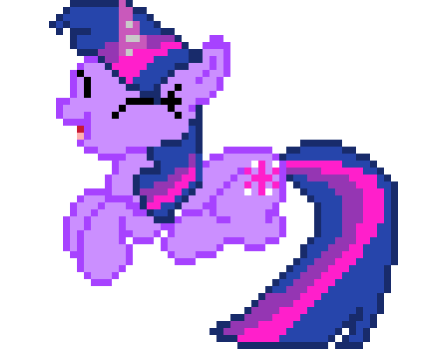 [9664c4] twilight sparkle happy