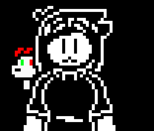 [77b851] "RUN" - Runs to the exit and looks for the rope she placed - "ITS ALL THE WAY UP THERE HOW.."
