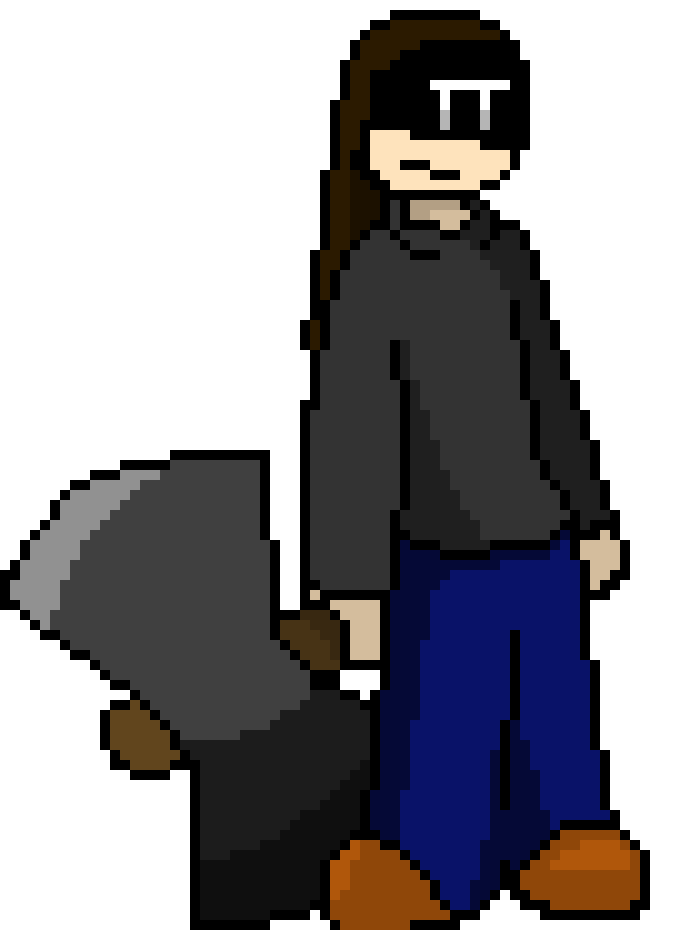 [e22b6a] [ I fr gotta redesign this fuckass axe. ]