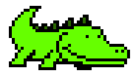 [3d022b] A is for Alligator