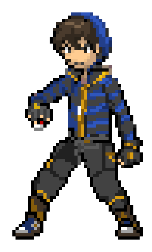 [f52376] pokemon trainer sprite