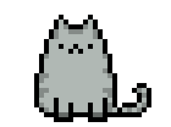 [ddc92f] pixel cat