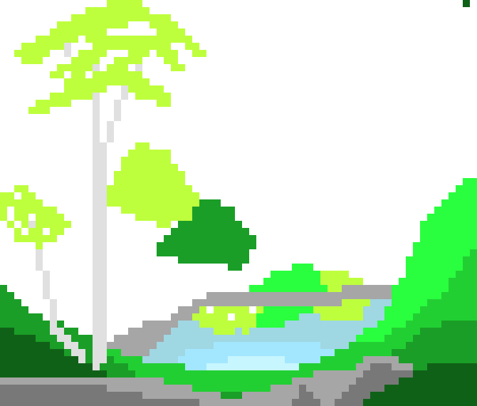 Bob Ross's Art In Pixels