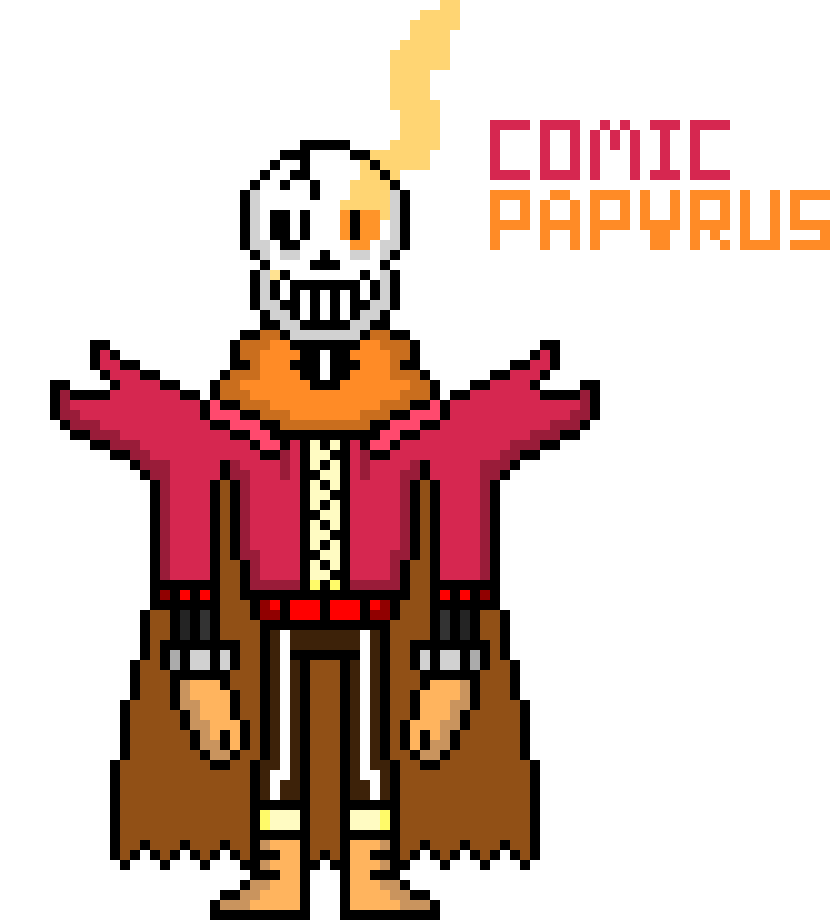[9664c4] Comic Papyrus Hardtale