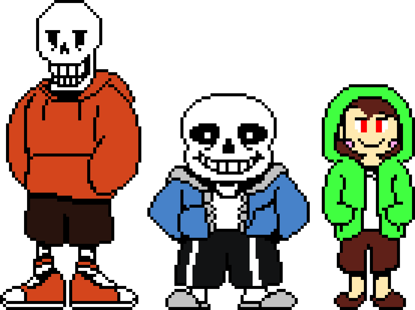 The Bad Time Trio.