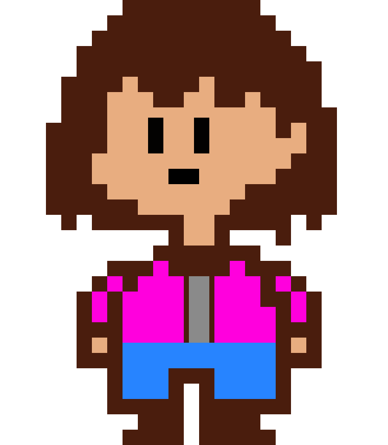 [f40769] Undertale me as Frisk Sprite