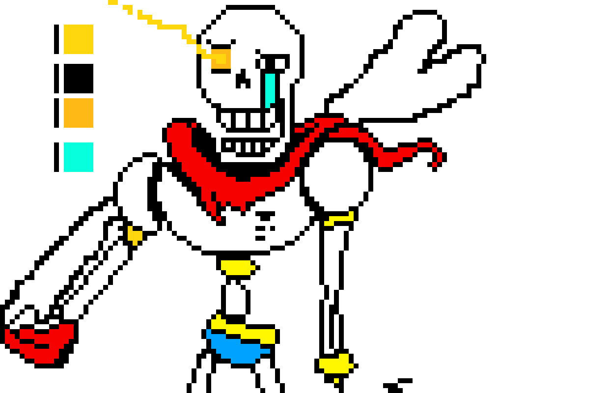 [9664c4] Undertale Papyrus sprite