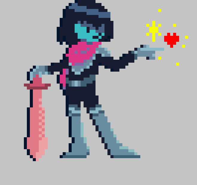 [fdea83] happy Kris Deltarune (Free to use with Credits)