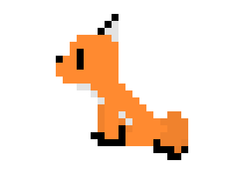 [9664c4] Fox sitting down