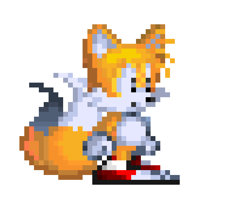 [f01404] Tails maniafied