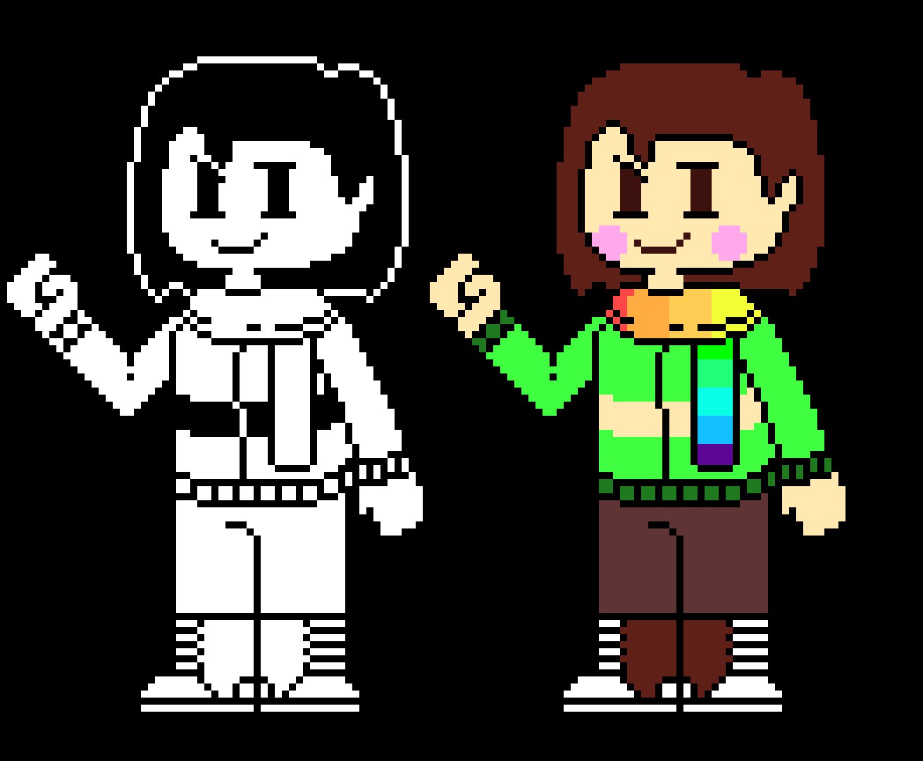 Storyswap Chara (Plus Colored Version) [King Squid Edit]