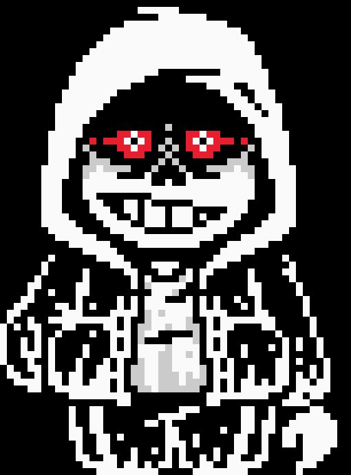 Honestly do you really have to use my sprite for dusttale last genocide? -Dust!Sans