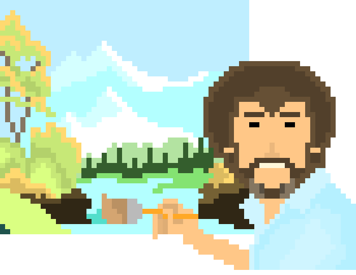 [4ecff0] Bob Ross