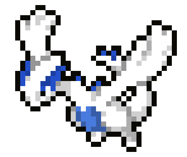[9664c4] Lugia pixel art