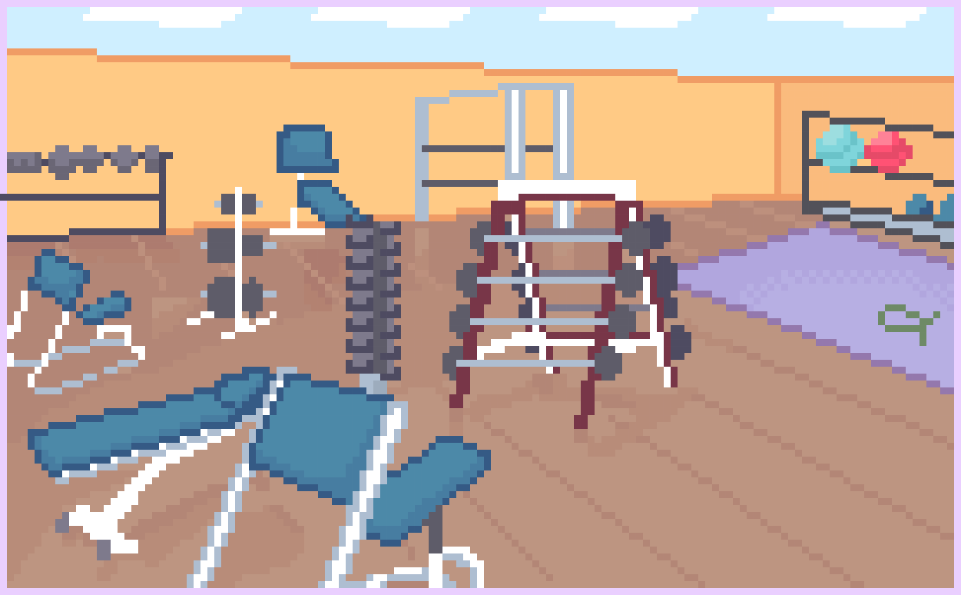 [9664c4] gym background 3.0