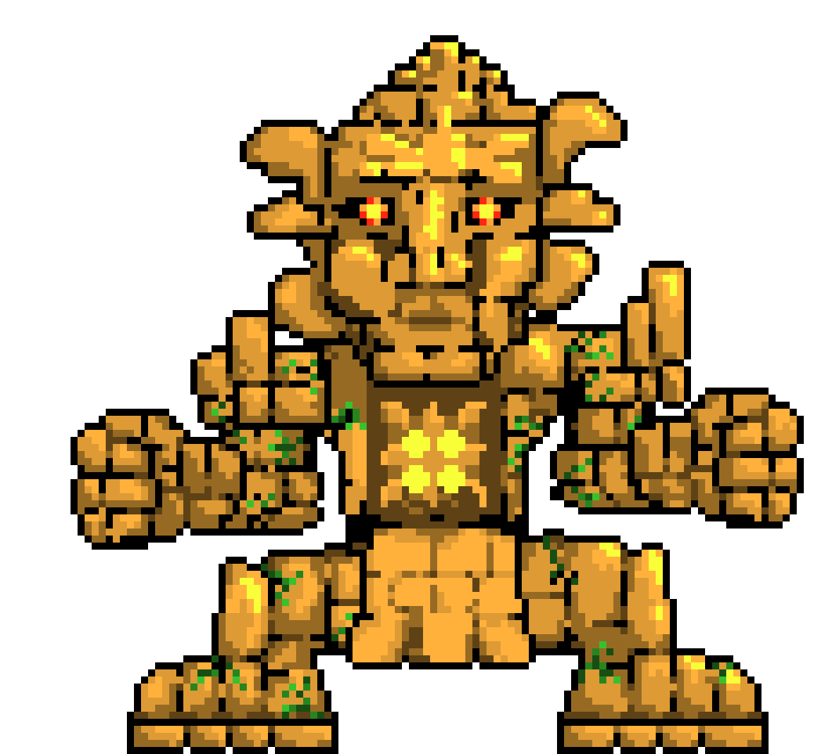 [acfd87] I don`t know who made this Terraria boss, but great job! -Witch Knight Malwyn