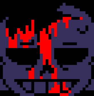 [7ce906] What's with the look? -HorrorTale Sans