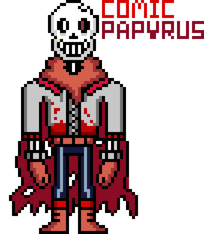 [9664c4] Comic Papyrus Horrortale