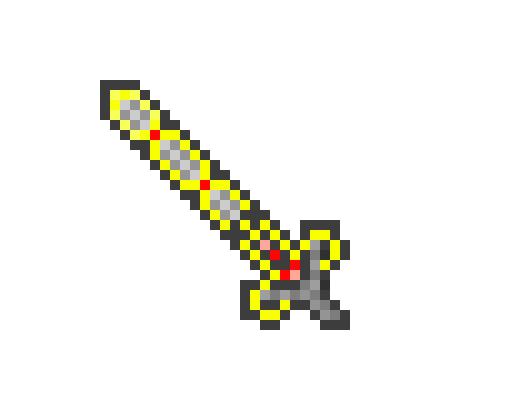 Terraria Hallowed sword