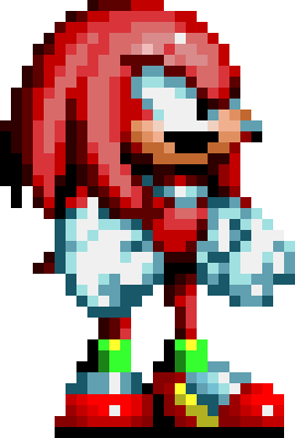 [ab2404] Sonic 1 Remastered - Knuckles The Echidna Sprite