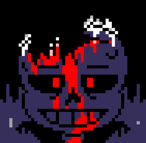 [7ce906] *(Demented teleports to the park, glad he isn't in the fight... or something.) -HorrorTale Sans