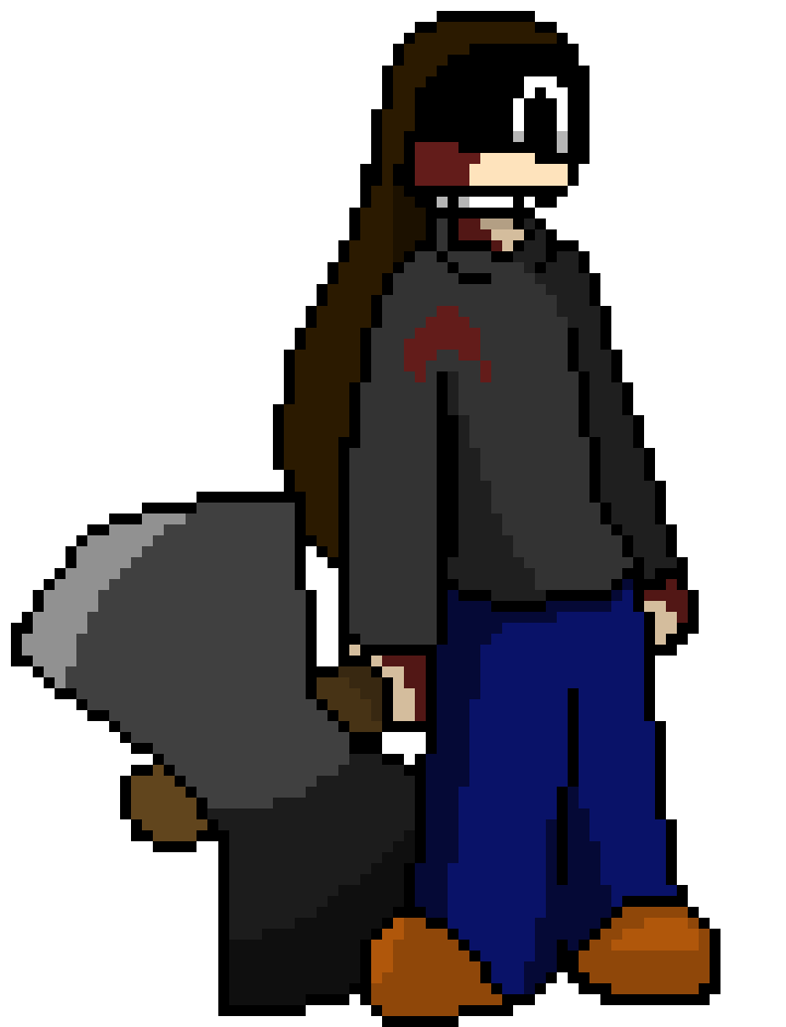 [e22b6a] ". . . So. We ready for this final fight, y'all?" *He asked everyone.*