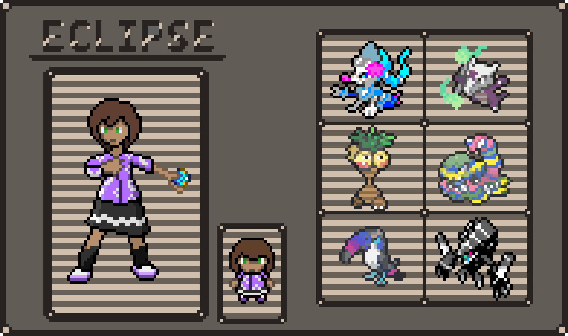 [0031a6] Pokemon Eclipse Sprite + team