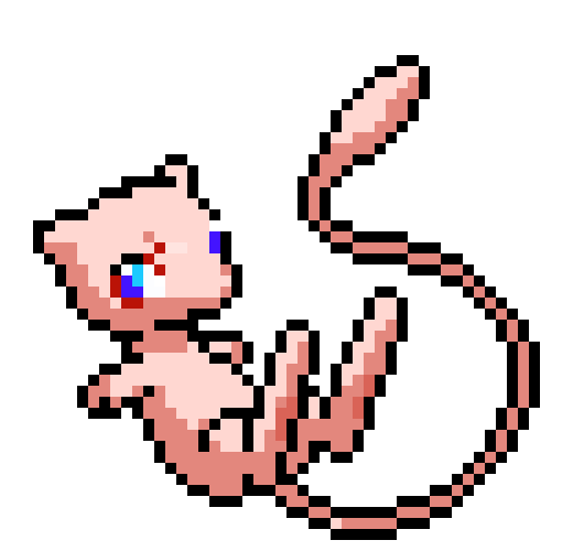 - it flys around - mew