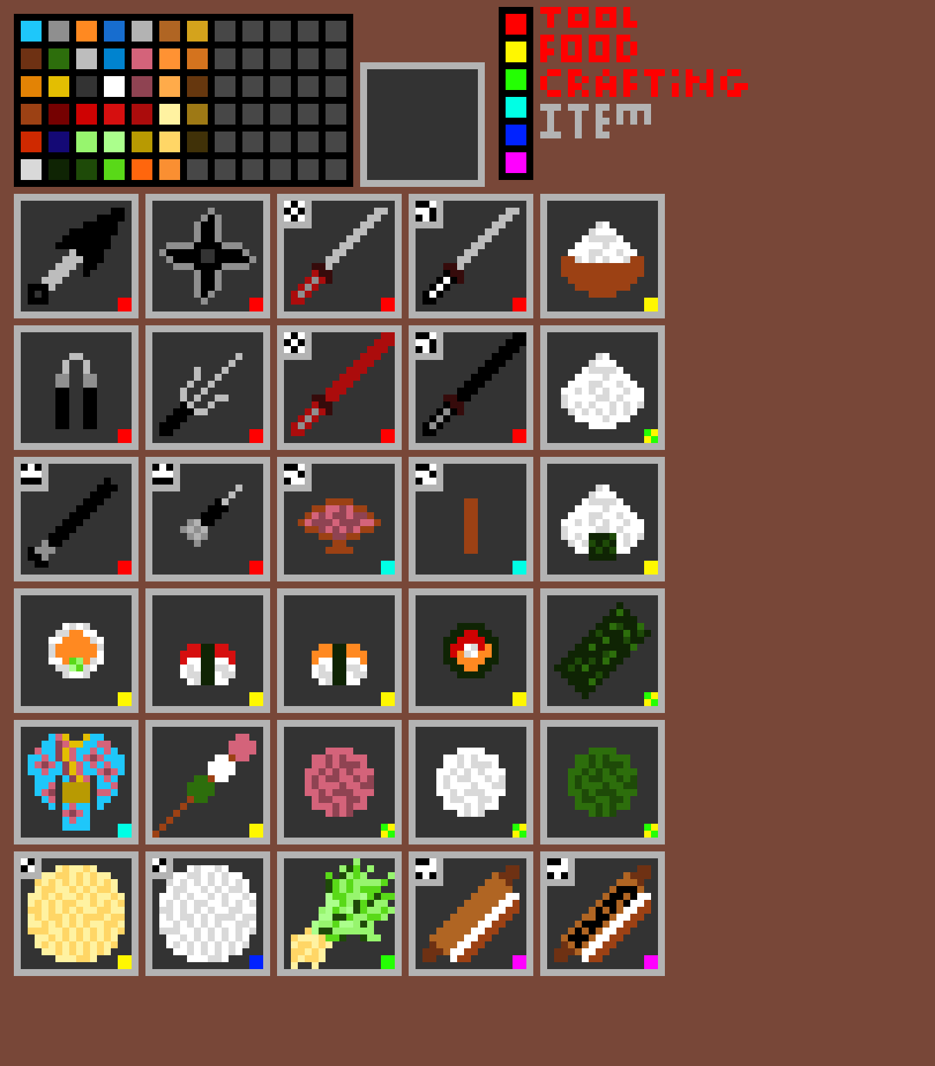 Japanese-themed items