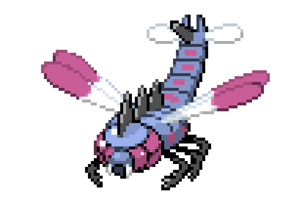 [3d0b34] Shiny Yanmega