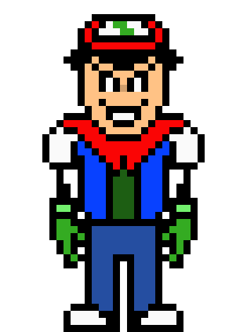 Ash Ketchum as Papyrus