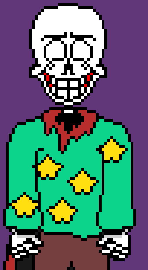 [2fbf6b] * Papyrus takes back over and slides around the sharp bones getting hit once or twice. ``Sans.. please.. stop..