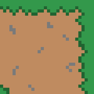 [7e25ab] Dirt Upper Right Path with Lower Left Path 2