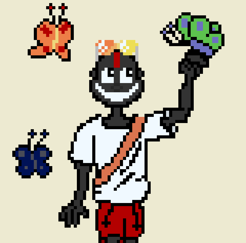 [836a7f] I think we've interacted before ive had a huge sprite change but I used to go by omc, blooper, the robloxian, scp-2-3192, and now the goo