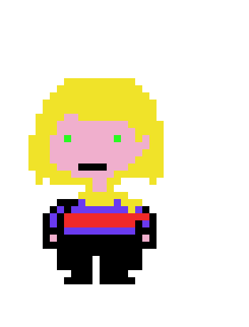 [1f8627] Custom Undertale Human Sprite Template