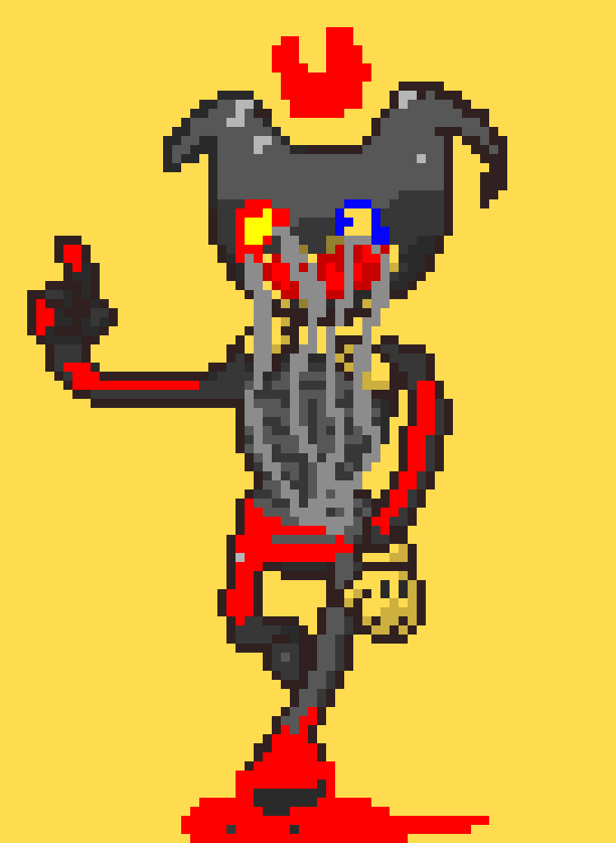 [866490] I am going to end this NOW! -uses ink, instead of magic, to make a portal to hell under seraphim sans- Now... Cya in Hell, ya filthy bitch! -opens the portal-