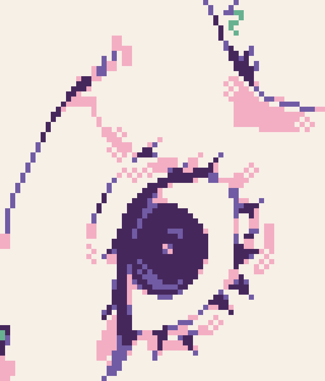 [68c135] and the hatching/dithering wouldnt always be surrounded by other values and can js be used as a transition like you and me have been doing w pixel art