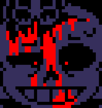 [7ce906] *(Demented falls from nowhere, landing near KC.) -HorrorTale Sans
