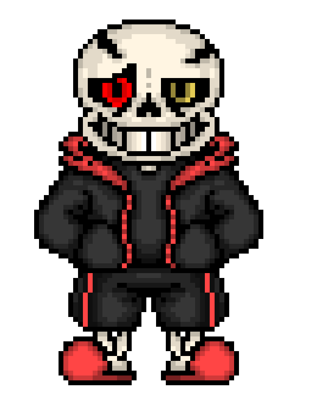 Onyxtale sans sprite, but it's hard mode (fan made sans AU)