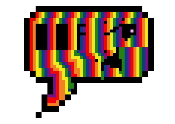 [9664c4] ok pixel speech bubble