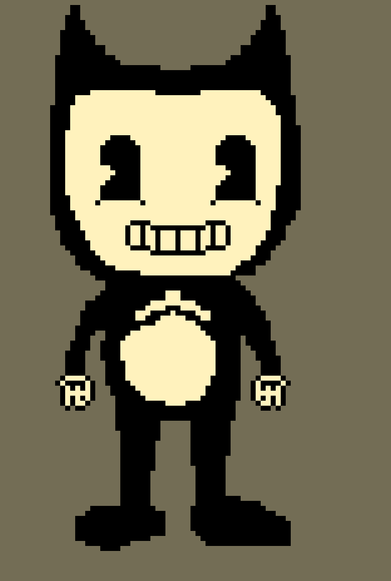 [9664c4] Bendy (please do more bendy on pixel art maker)