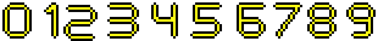 [af16d0] Numbers font
