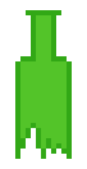 [e646ac] BROKEN (wow!) Glass Bottle