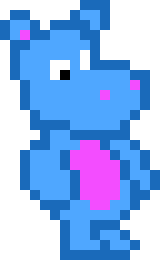 [9664c4] Hippo Walk Cycle 3