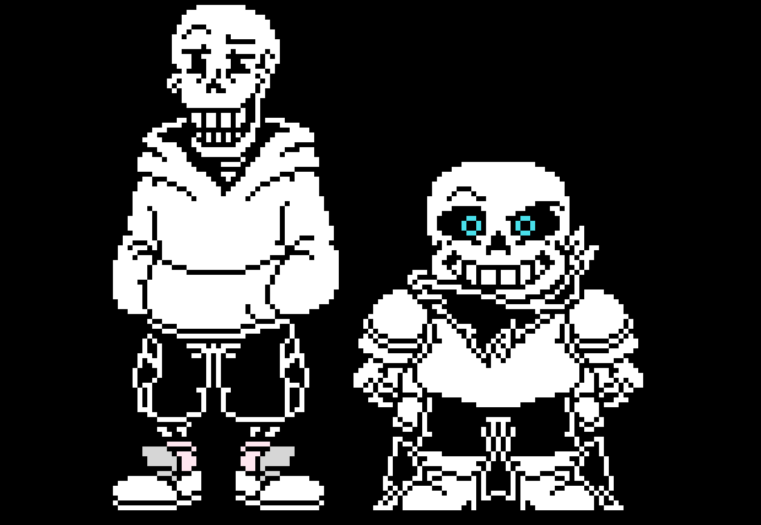 Underswap Sans and Papyrus