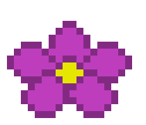 [9664c4] Purple Flower