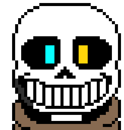 [b9de0d] i was gonna ask for help on this sprite but i had to do all the work. - ink sans