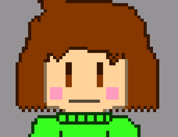 [b9de0d] cuz we apear at the end of it. - chara dreemurr