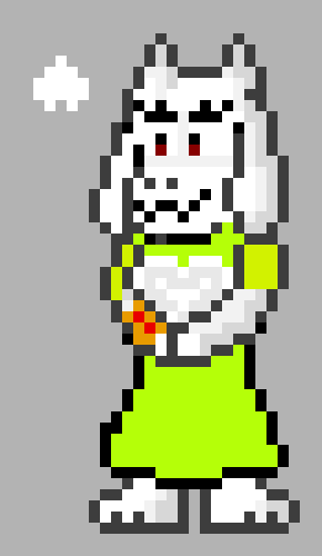 [9664c4] Undermon Toriel.